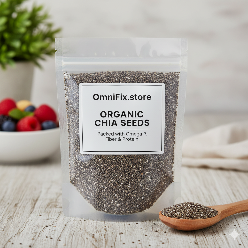 OmniFix® Fresh Premium Quality Chia Seeds