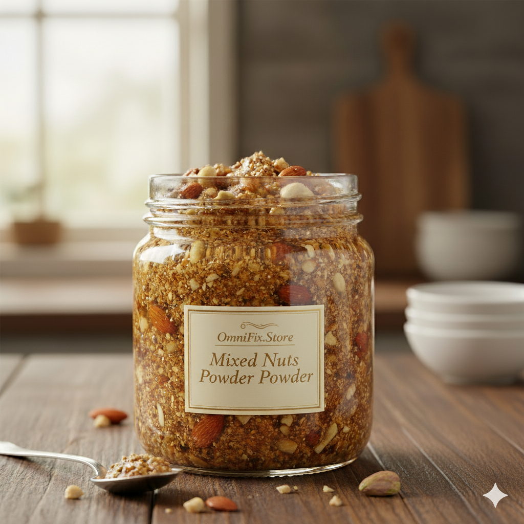 OmniFix® Fresh Premium Quality Mixed Nuts Powder