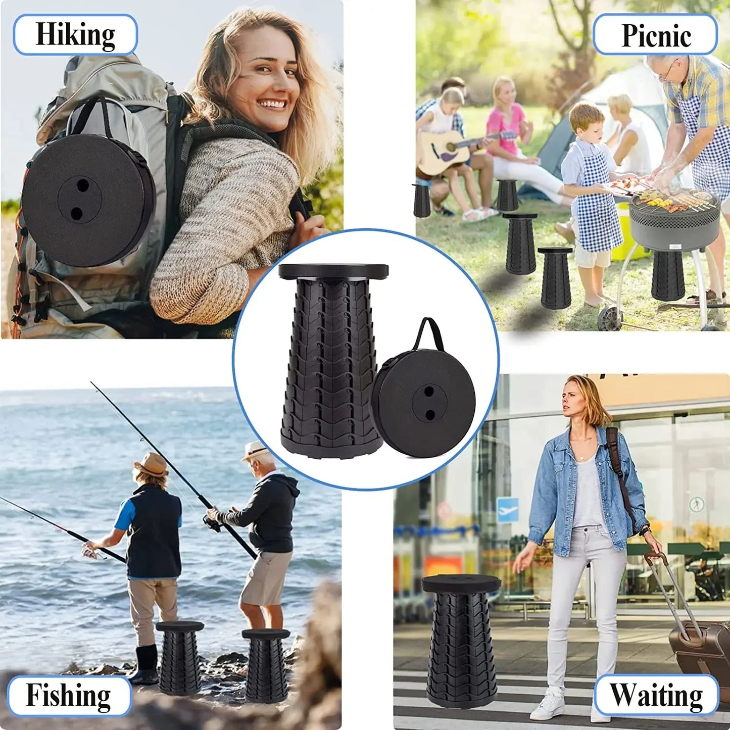 OmniFix® Foldable telescope stool