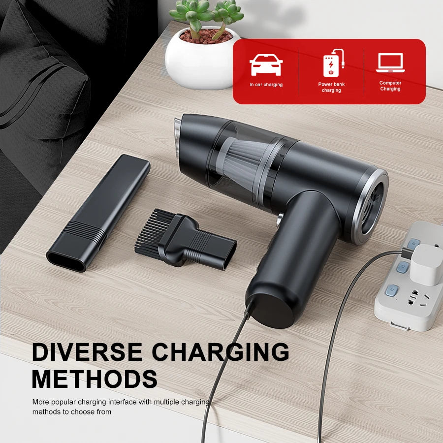 OmniFix® 3 in 1 Portable Car Vacuum Cleaner