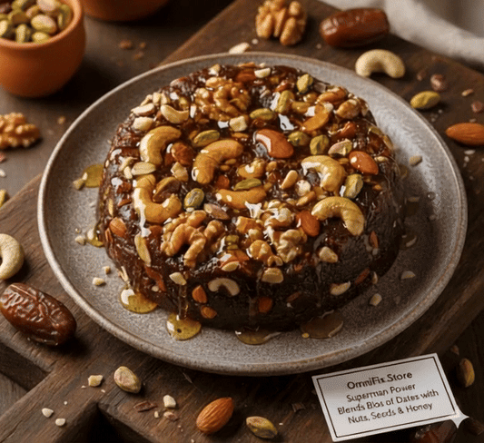 OmniFix® Superman Power Blends of Dates with Nuts, Seeds & Honey