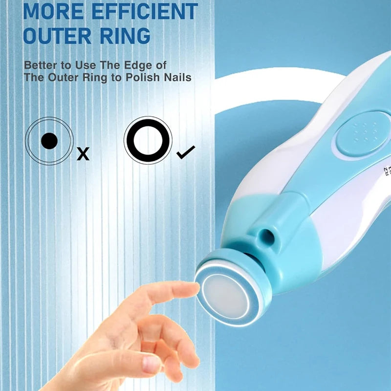 OmniFix® Electric Baby Nail trimmer